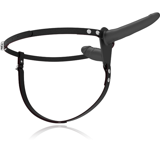 FETISCH UNDERGÅENDE HARNESS - SVART DUBBELPENETRATION