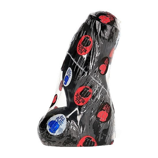 ALL BLACK - REALISTISK DONG SVART 17 CM