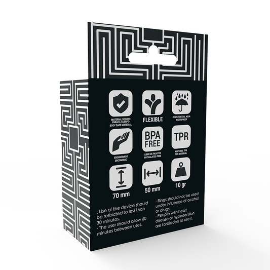 BEROENDE LEKSAKER - POTENZ- C-RING PENIS CLEAR