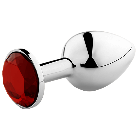 SECRETPLAY - ANALPLUGG STORLEK L RÖD