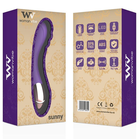 WOMANVIBE - SUNNY SILIKON UPPLADDNINGSBAR VIBRATOR