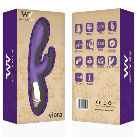 WOMANVIBE - VIORA SILIKON UPPLADDNINGSBAR VIBRATOR