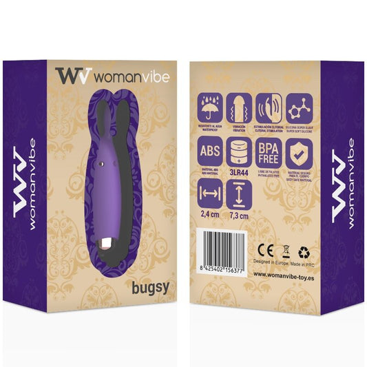 WOMANVIBE - BUGSY SILIKON KANINSTIMULATOR