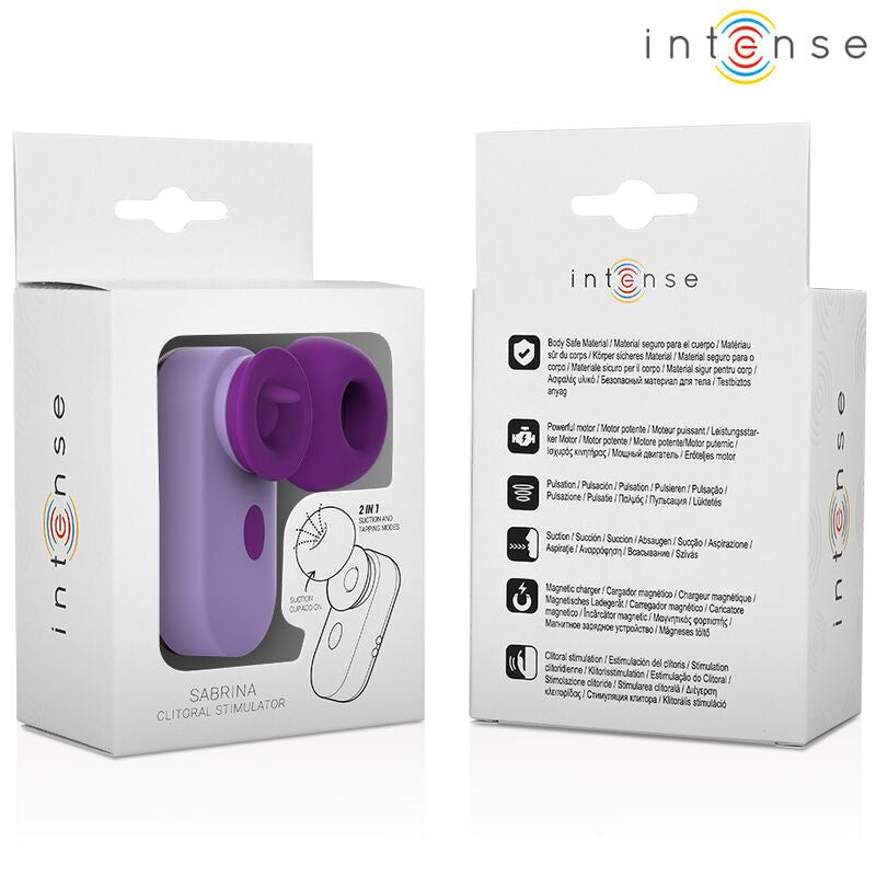 INTENSE - SABRINA CLIT STIMULATOR PURPLE - Kink&Play