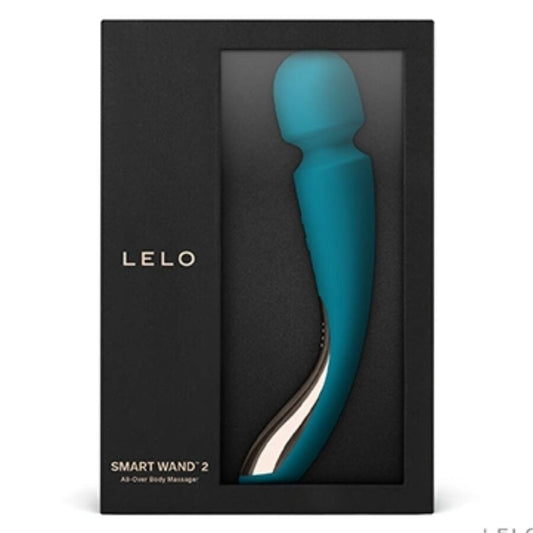 LELO - SMART MEDIUM WAND 2 OCEAN BLUE MASSAGER - Kink&Play