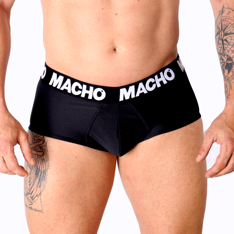 MACHO - MS30NG SLIP BLACK S - Kink&Play