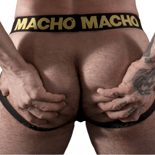 MACHO - MX25AC JOCK YELLOW LEATHER S - Kink&Play