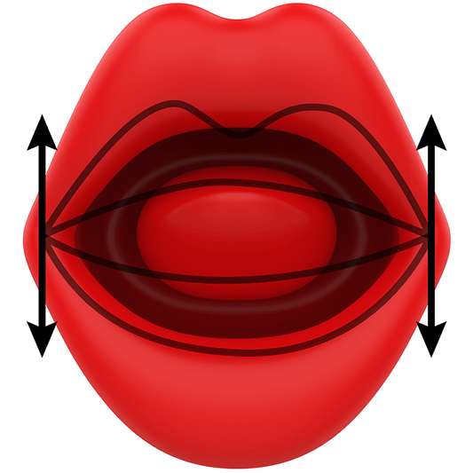MIA - SICILIA DOUBLE PLEASURE VIBRATING + BITING - Kink&Play