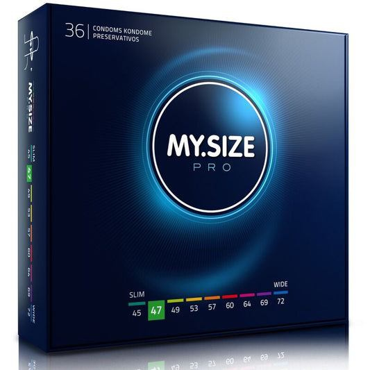 MY SIZE - PRO CONDOMS 47 MM 36 UNITS - Kink&Play