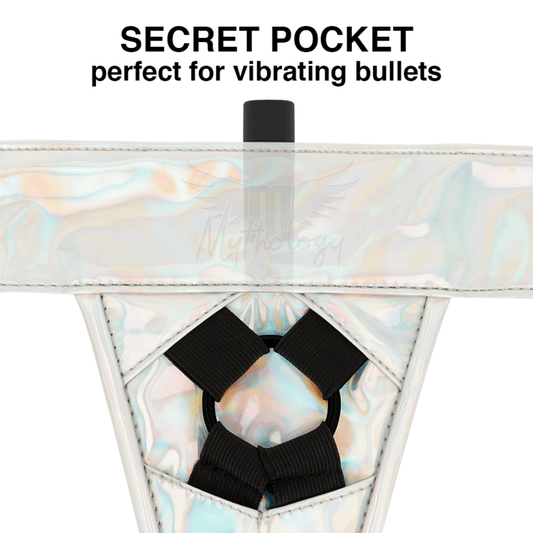 MYTHOLOGY - FANTASY HARNESS - IRIDESCENT HARNESS L/XL - Kink&Play