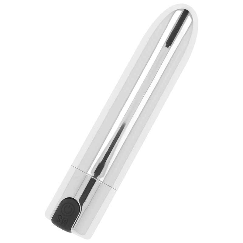 OHMAMA - SILVER VIBRATING BULLET 9.5 CM - Kink&Play