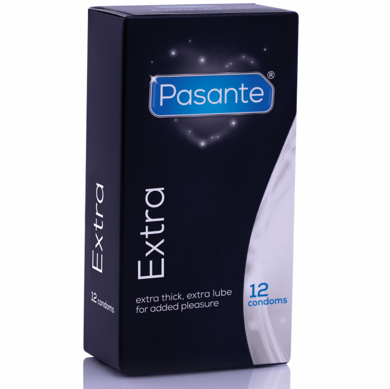 PASANTE - EXTRA CONDOM EXTRA THICK 12 UNITS - Kink&Play