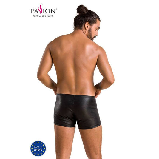 PASSION - 049 SHORT MATT BLACK L/XL - Kink&Play