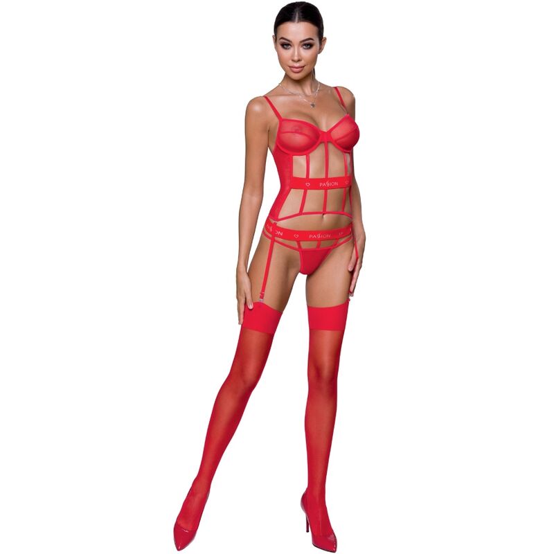 PASSION - KYOUKA CORSET RED S/M - Kink&Play
