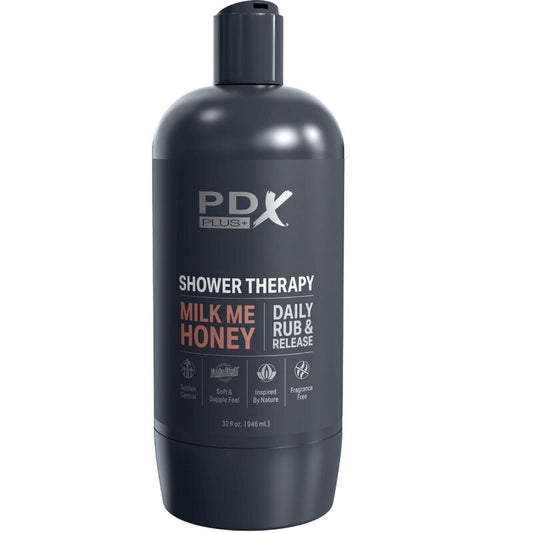 PDX PLUS - STROKER MASTURBATOR DISCRETE BOTTLE DESIGN MILK ME HONEY CANDY SHAMPOO - Kink&Play