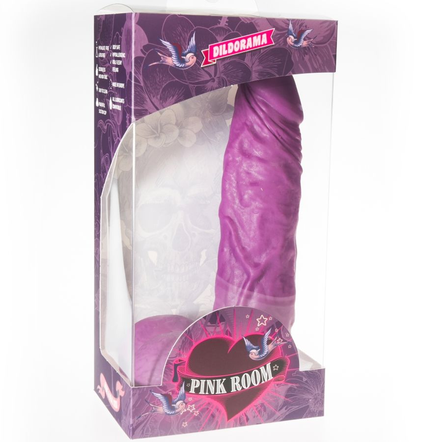 PINK ROOM - CHEMS REALISTIC DILDO PURPLE 20 CM - Kink&Play