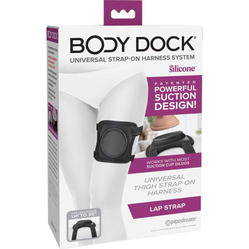 PIPEDREAMS - BODY DOCK LAP STRAP HARNESS - Kink&Play