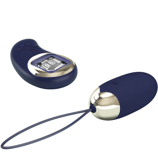 PRETTY LOVE - MINA VIBRATING EGG REMOTE CONTROL BLUE - Kink&Play