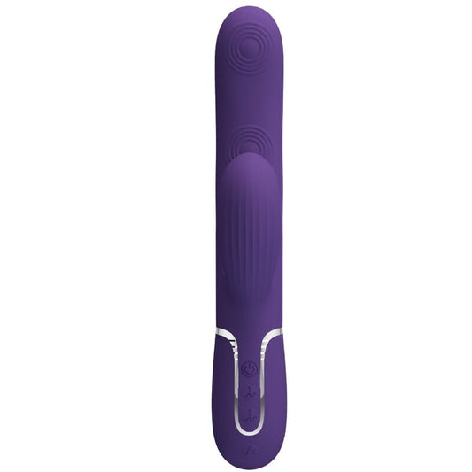 PRETTY LOVE - PERLITA G - SPOT VIBRATOR 3 IN 1 MULTIFUNCTION PURPLE - Kink&Play