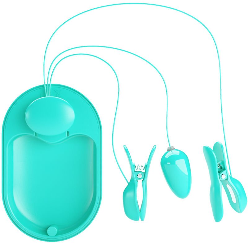 PRETTY LOVE - SURPRISE BOX BLUE ELECTRO STIMULATION TWEEZERS - Kink&Play
