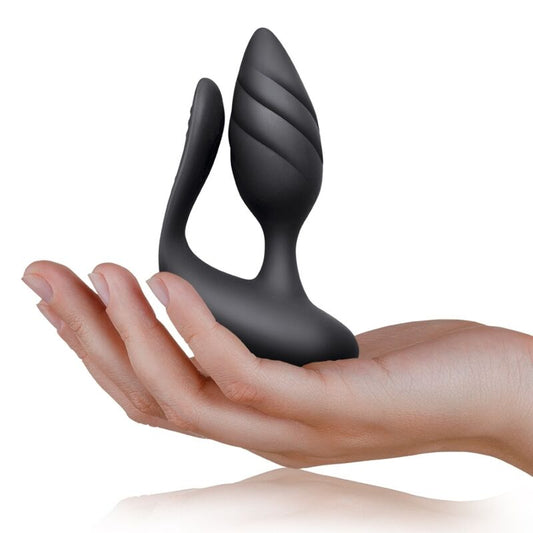 ROCKS - OFF - COCKTAIL PLUG REMOTE CONTROL - BLACK - Kink&Play