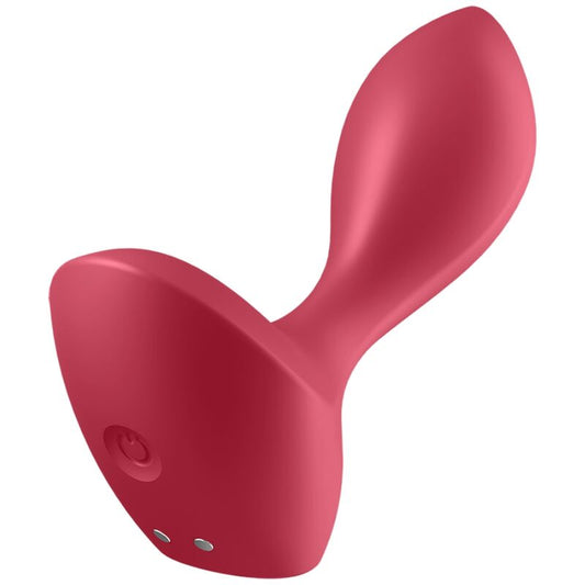 SATISFYER - BACKDOOR LOVER VIBRATING PLUG RED - Kink&Play