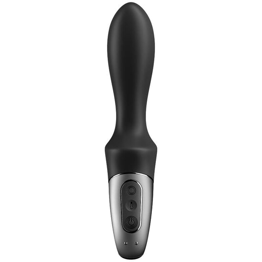 SATISFYER - HEAT CLIMAX ANAL VIBRATOR APP BLACK - Kink&Play