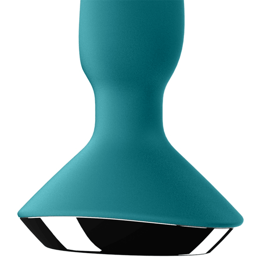 SATISFYER - PLUG ILICIOUS 1 PLUG VIBRATOR GREEN - Kink&Play