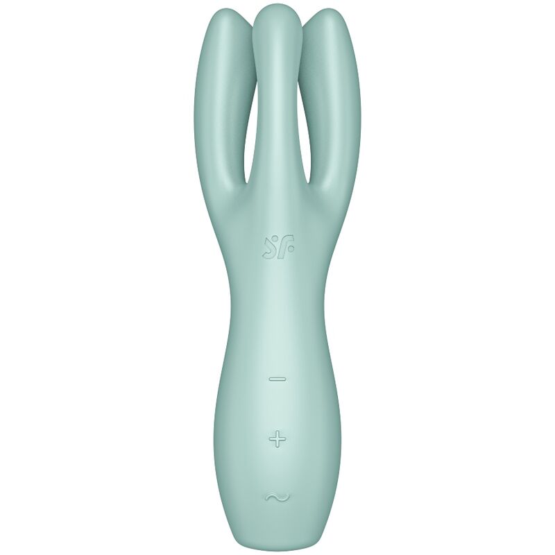 SATISFYER - THREESOME 3 VIBRATOR PINK - Kink&Play