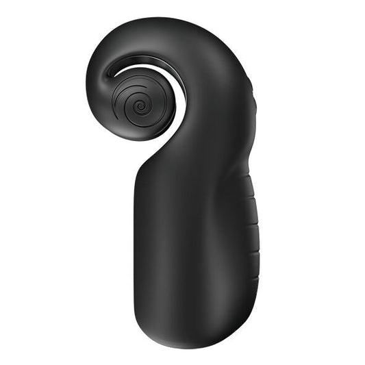 SNAIL VIBE - EVO FOR HIM MALE MASTURBATOR SLIDE NROLL BLACK - Kink&Play