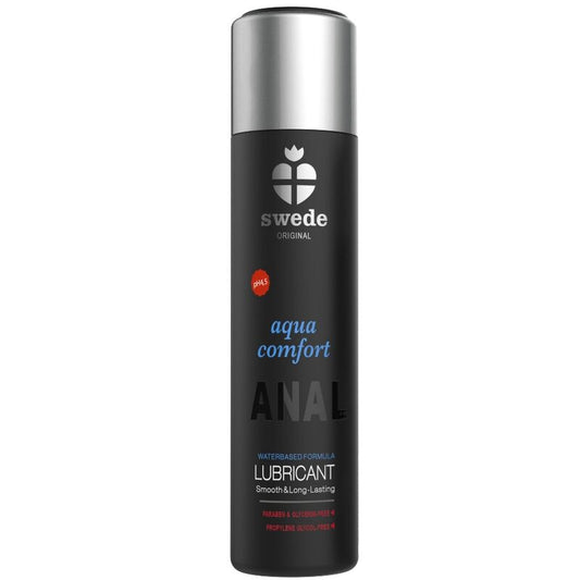 SWEDE - AQUA COMFORT ANAL WATER - BASED LUBRICANT 120 ML - Kink&Play