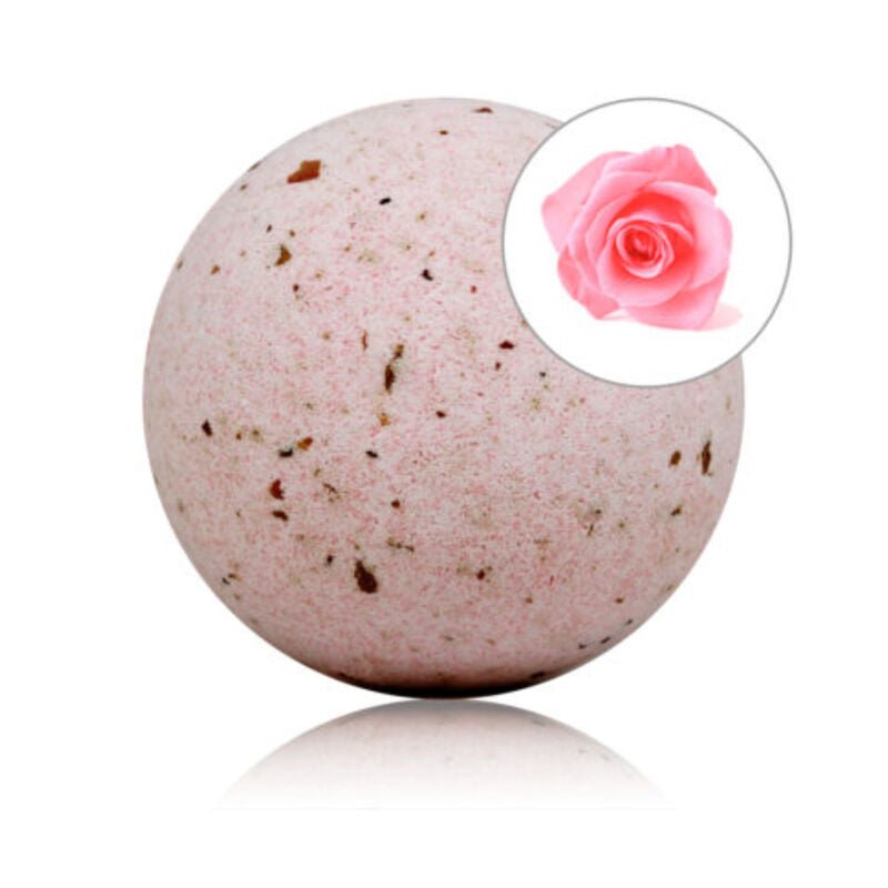 TALOKA - ROSES SCENTED BATH BOMB WITH ROSE PETALS - Kink&Play