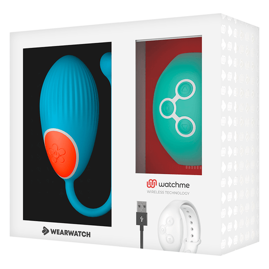 WEARWATCH - WATCHME TECHNOLOGY REMOTE CONTROL EGG BLUE / AQUAMARINE - Kink&Play