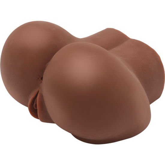 ACT - HOT HONEY RIDER MASTURBATOR WITH VIBRATOR BROWN - Kink&Play