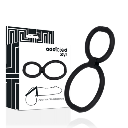 ADDICTED TOYS - ADJUSTABLE RINGS FOR PENIS - Kink&Play