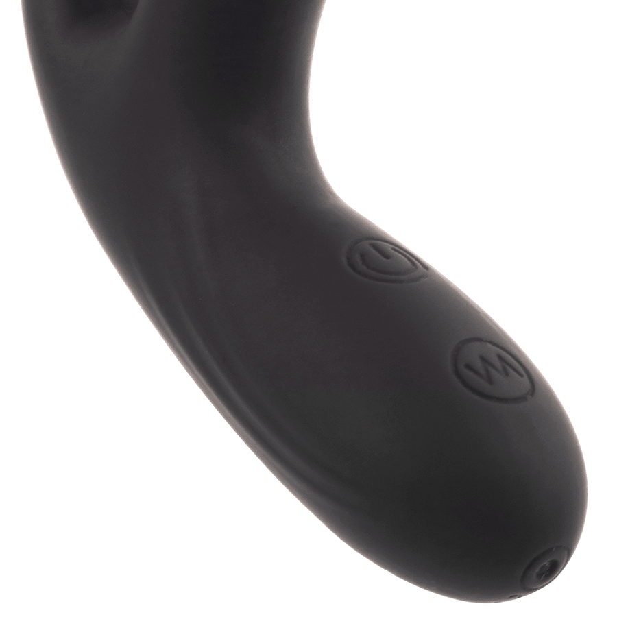 ADDICTED TOYS - ANAL MASSAGER BLACK VIBRATION - Kink&Play
