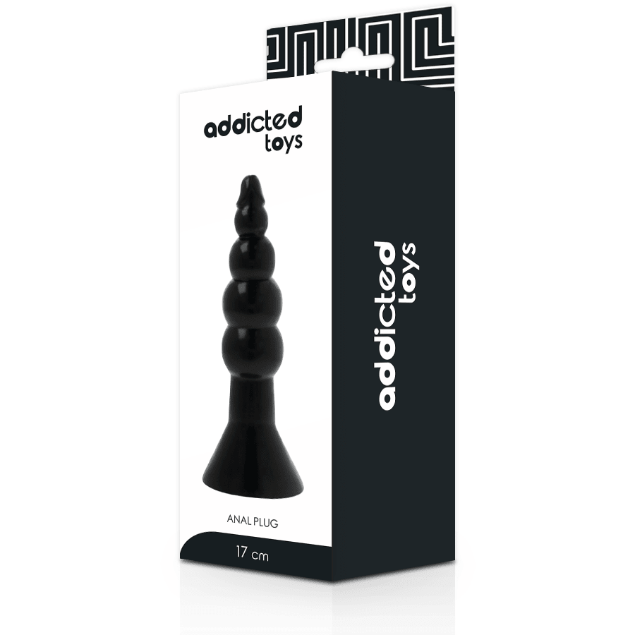 ADDICTED TOYS - ANAL PLUG 17 CM BLACK - Kink&Play