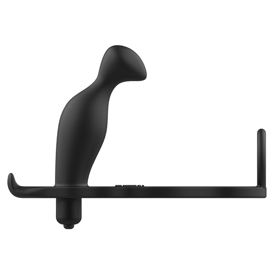 ADDICTED TOYS - ANAL PLUG WITH BLACK SILICONE RING 12 CM - Kink&Play