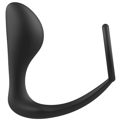 ADDICTED TOYS - ANAL PLUG WITH BLACK SILICONE RING - Kink&Play