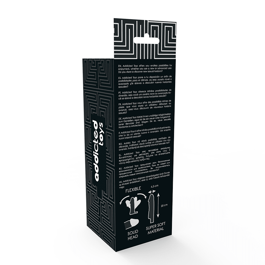 ADDICTED TOYS - DONG EXTENSION BLACK - Kink&Play