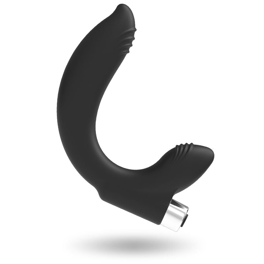 ADDICTED TOYS - PROSTATIC VIBRATOR RECHARGEABLE MODEL 7 - BLACK - Kink&Play