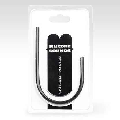 ALL BLACK - 10 MM SILICONE URETHRAL PROBE - Kink&Play