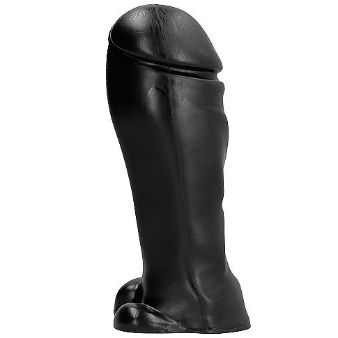 ALL BLACK - DONG 22 CM BROAD TOE - Kink&Play