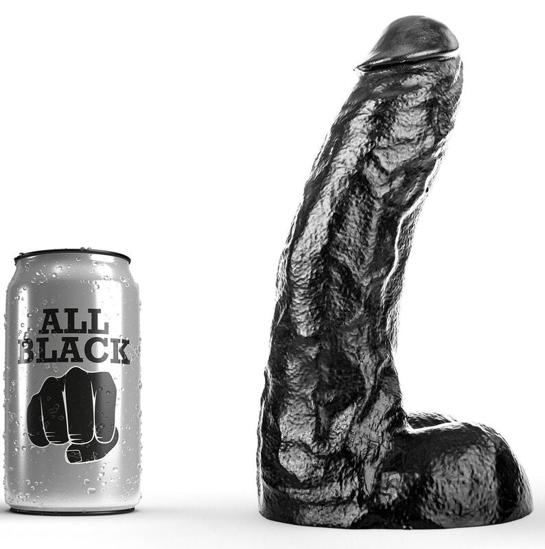 ALL BLACK - DONG 25,5 CM - Kink&Play
