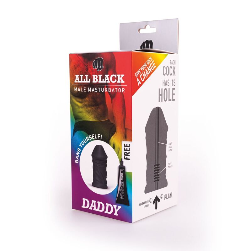 ALL BLACK - MASTURBATOR DADDY - Kink&Play