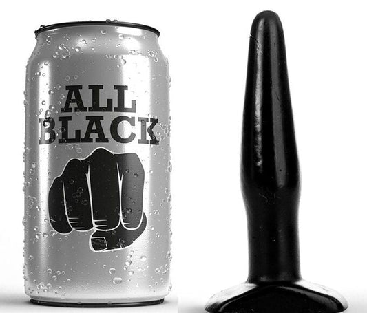 ALL BLACK - PLUG BLACK 11 CM - Kink&Play