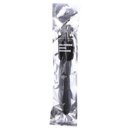 ALL BLACK - SHOWER ANAL HINCHABLE SILICONE 27 CM - Kink&Play