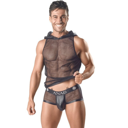 ANAIS MEN - ARES HOODED T - SHIRT M - Kink&Play