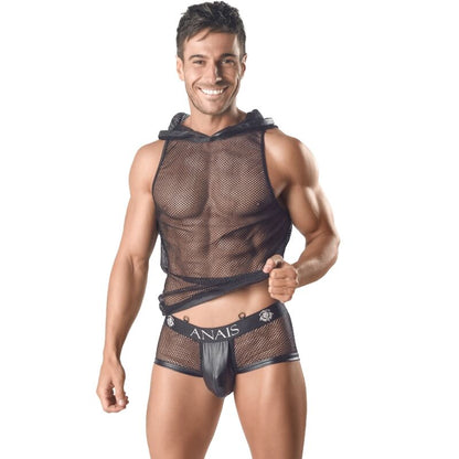 ANAIS MEN - ARES HOODED T - SHIRT XXXL - Kink&Play