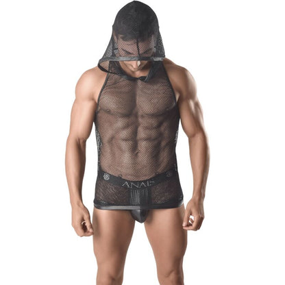ANAIS MEN - ARES HOODED T - SHIRT XXXL - Kink&Play